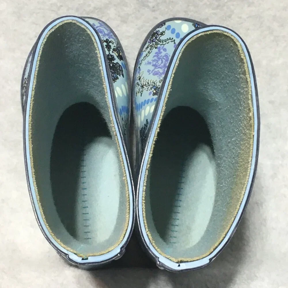 Hartstrings Toddler Rainboots Size 6 Blue